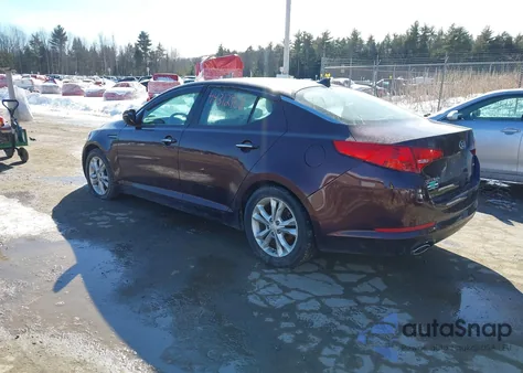 2013 Kia Optima Lx z USA, uszkodzony, nr VIN 5XXGM4A70DG136266